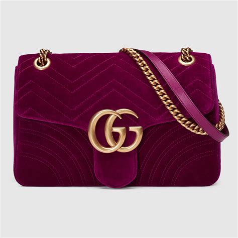 gucci bag marmont velvet replica